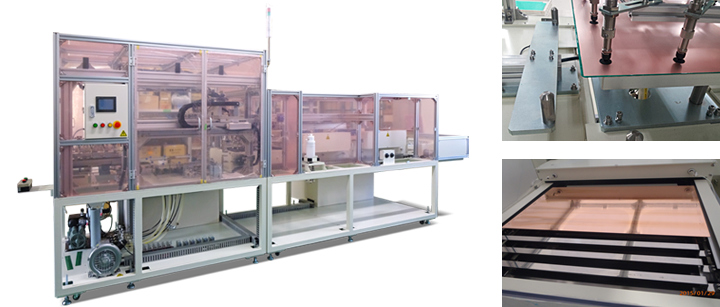 Automatic coating equipment for substrate edges
